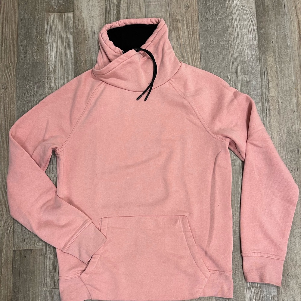 H&M Hoodie pink with black size small